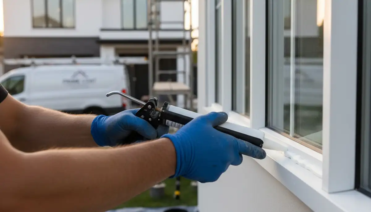 Professional caulking and sealing for homes in Mountain View, CA preventing moisture and energy loss