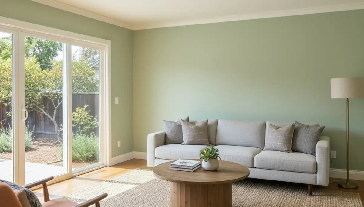 Freshly painted Mountain View, CA interior showcasing smooth finishes by expert house painters