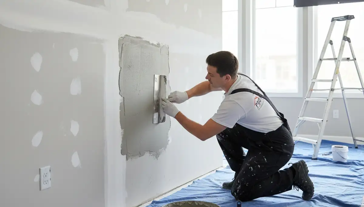 Professional drywall repair and wall restoration in Mountain View, CA home interior