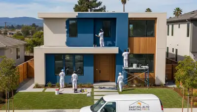 Mountain View, CA house painting contractor for interior and exterior painting services