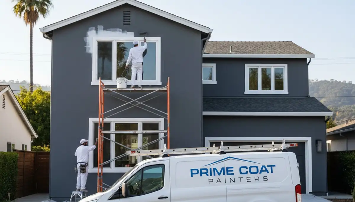 House painting service in Mountain View, CA for residential exterior and interior home painting