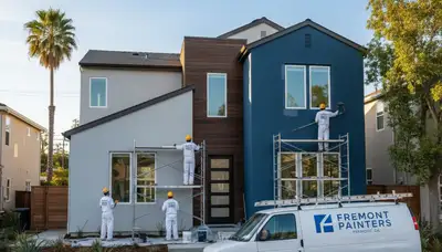 Mountain View, CA house painters providing professional interior and exterior painting services