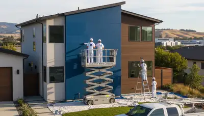 Professional house painting service in Mountain View, CA for interior and exterior home painting