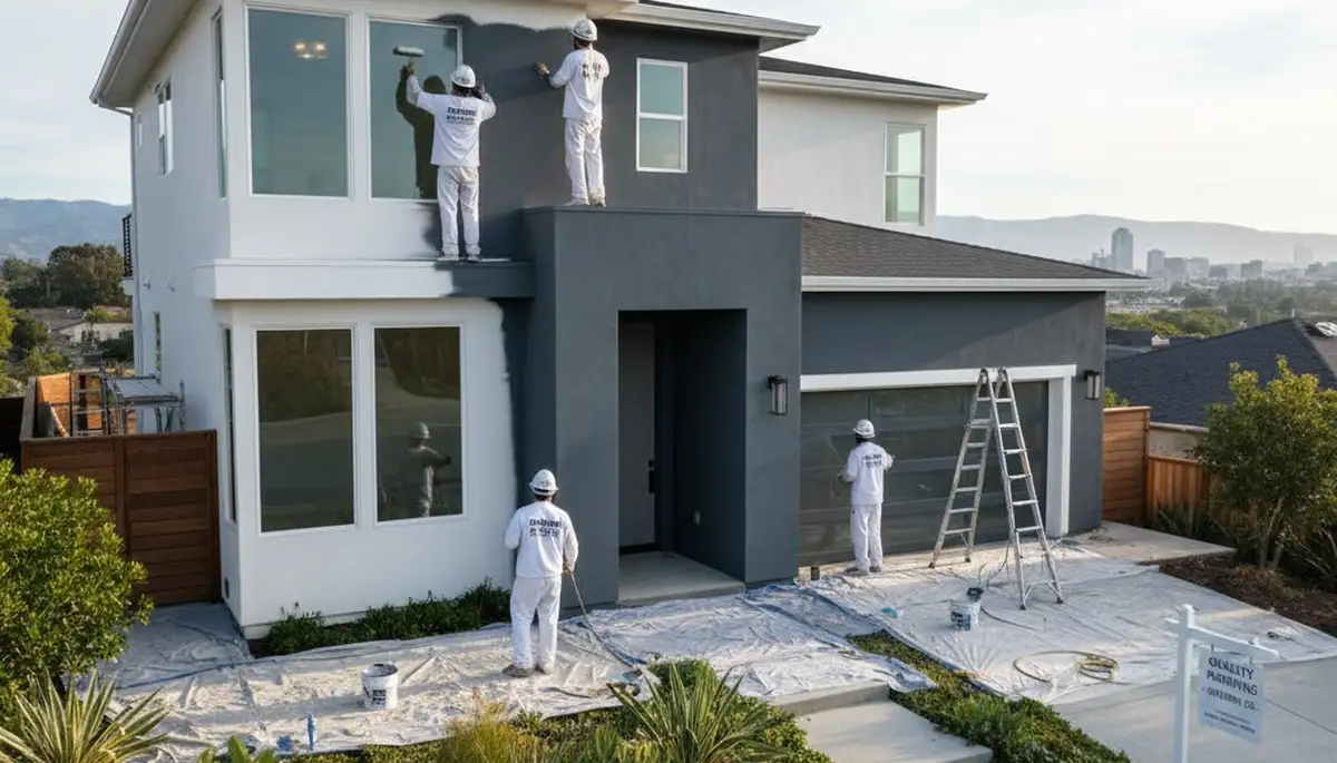 Professional house painting service in Mountain View, CA for interior and exterior home projects