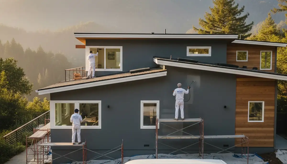 Mountain View, CA house painting service for residential interior and exterior painting