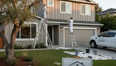 Professional exterior house painting service in Mountain View, CA by local painting experts