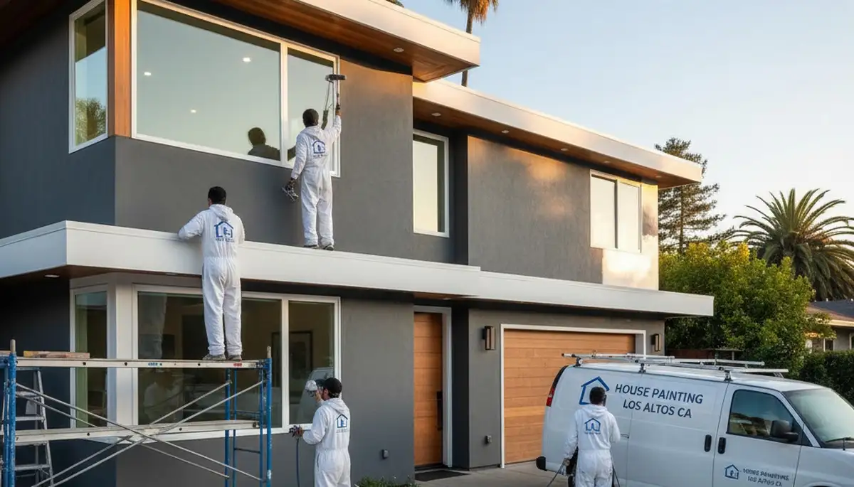 Professional house painting service in Mountain View CA by expert residential painters