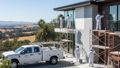 Professional house painting service in Mountain View, CA for residential exterior and interior projects