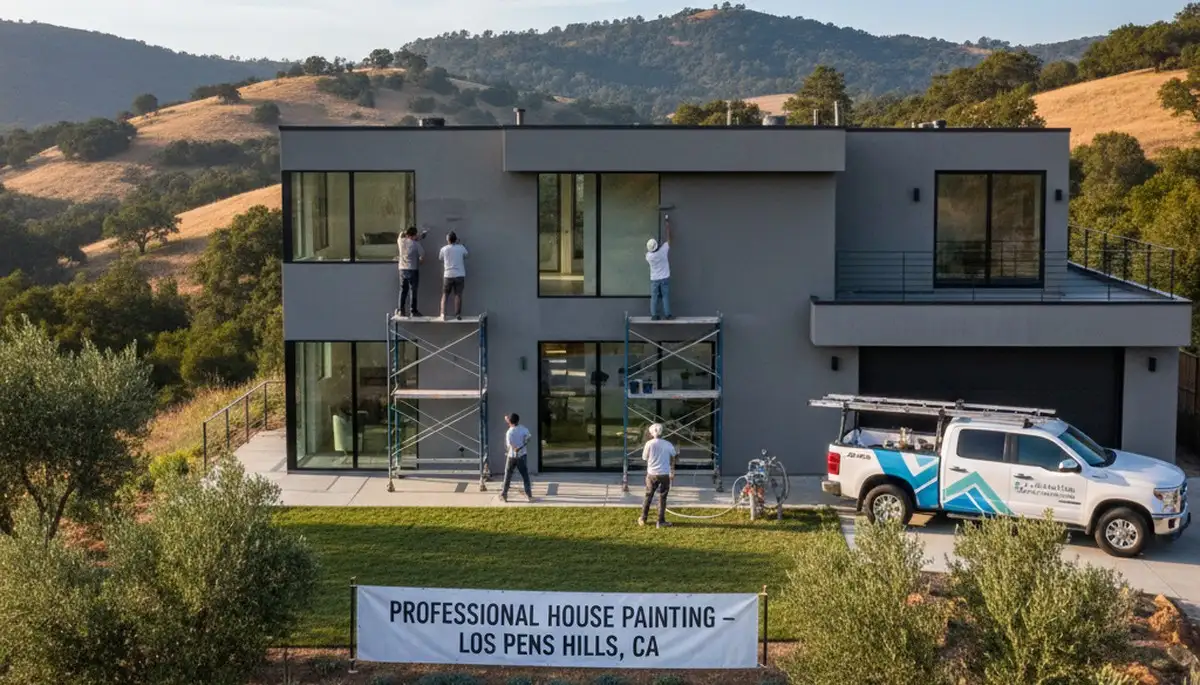 House painting services in Mountain View, CA for residential exterior and interior projects