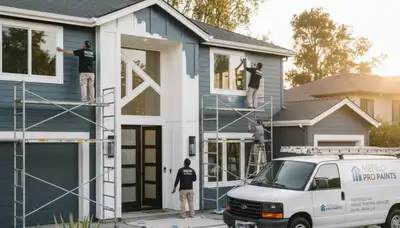 House painting services in Mountain View, CA for residential exterior and interior projects