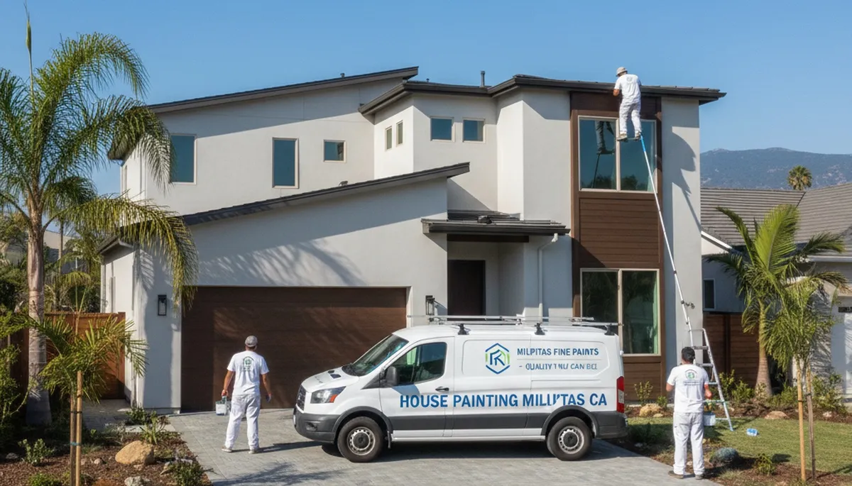 House painting service in Mountain View, CA for exterior and interior residential homes