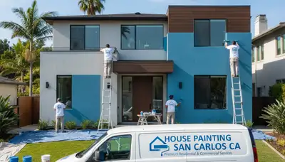 House painting service in Mountain View, CA for interior and exterior home painting projects
