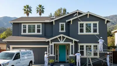 House painting service in Mountain View, CA for residential interior and exterior painting projects