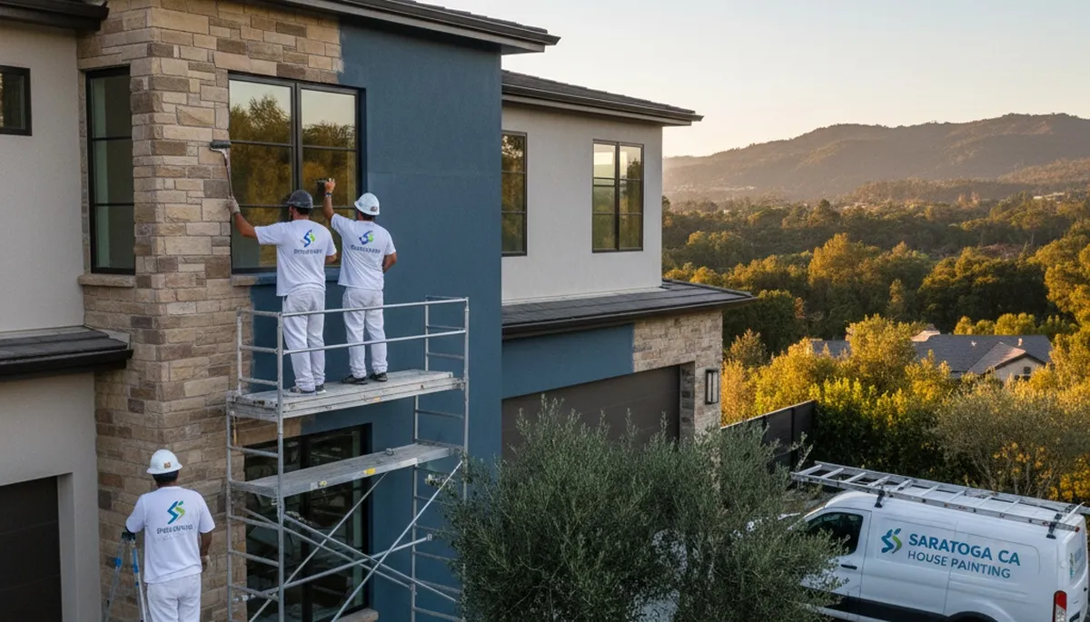 House painting service in Mountain View, CA for residential exterior and interior painting projects
