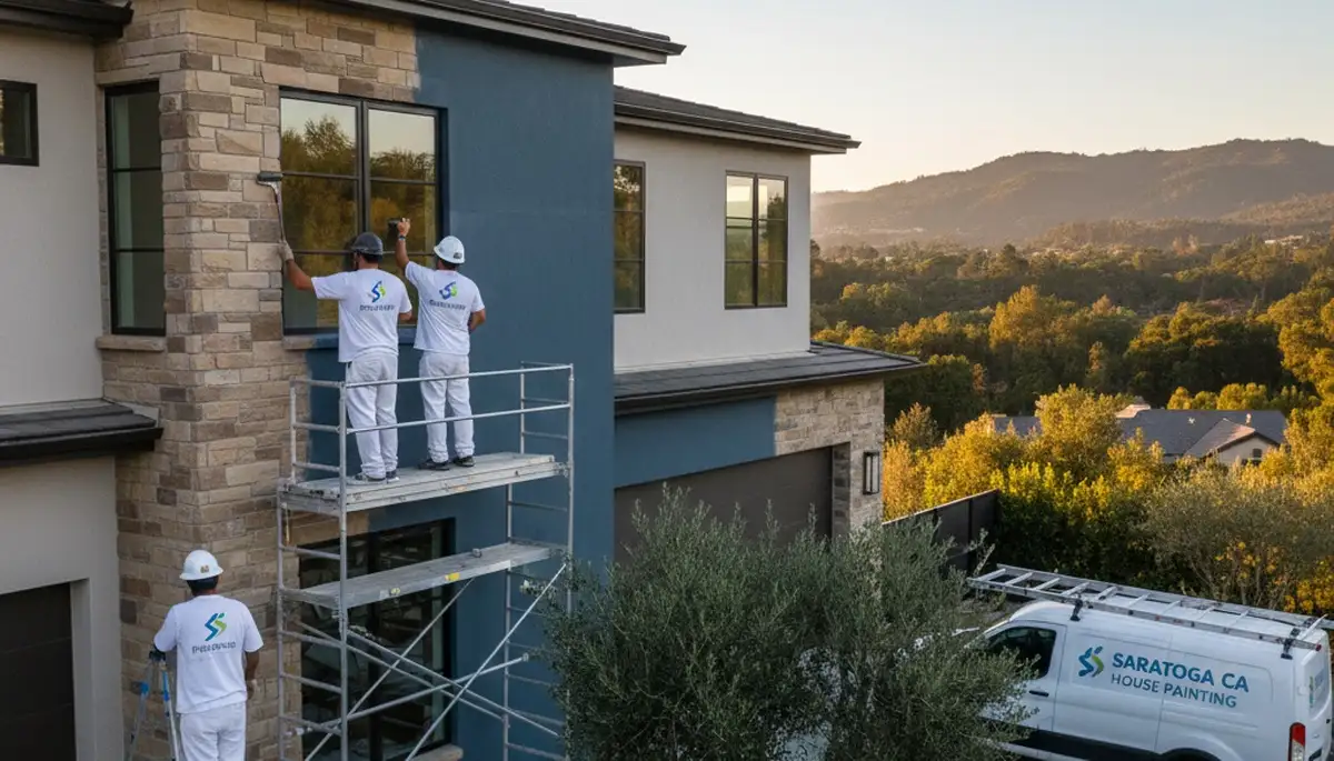 House painting service in Mountain View, CA for residential exterior and interior painting projects