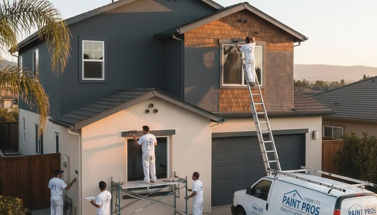 House painting service in Mountain View, CA for residential exterior and interior painting projects