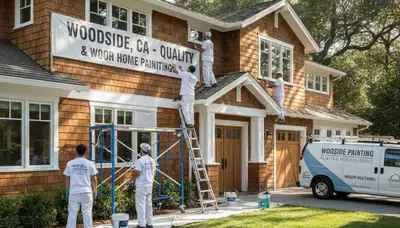 House painting service in Mountain View, CA for residential interior and exterior homes